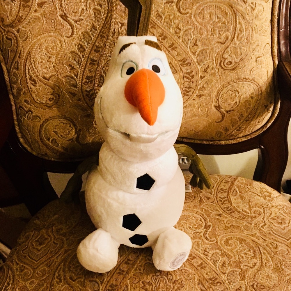 Disney Plush Olaf from Frozen Stuffed Animal - Picture 2 of 6